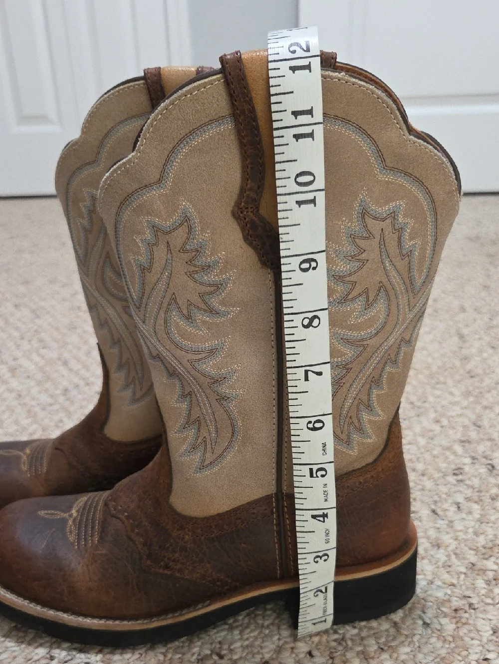 Women's Ariat Fatbaby Boots Size 9B - Picture 16 of 16